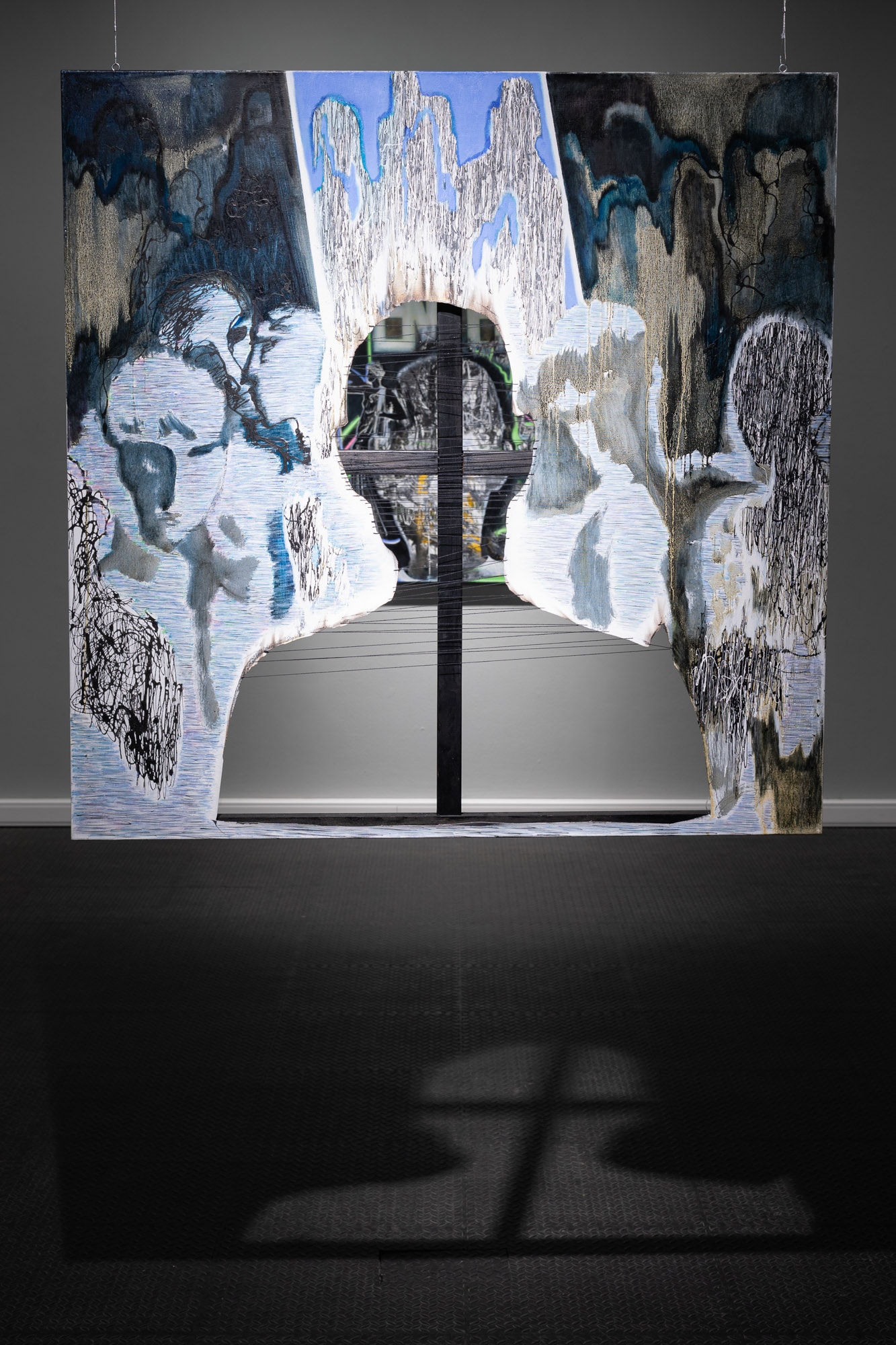 Installation view, solo exhibition Enter the void, 2022