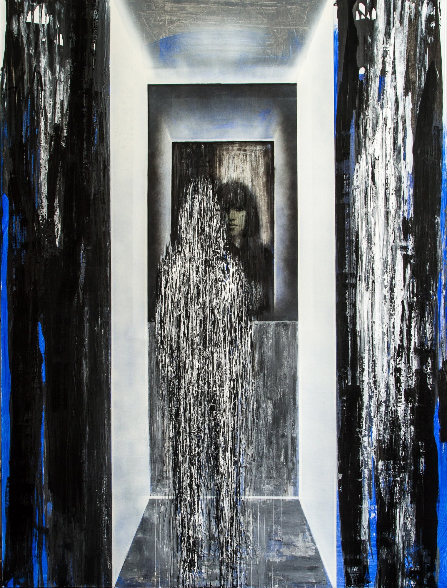 Movement, 150x200cm, oil, acrylic on canvas, 2018